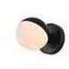 Majesty 1 Light 5 inch Black Bath Sconce Wall Light
