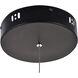Sonya 3 Light 44 inch Black Pendant Ceiling Light