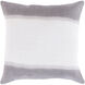 Double Dip 18 inch Ivory, Charcoal, Taupe Pillow Kit