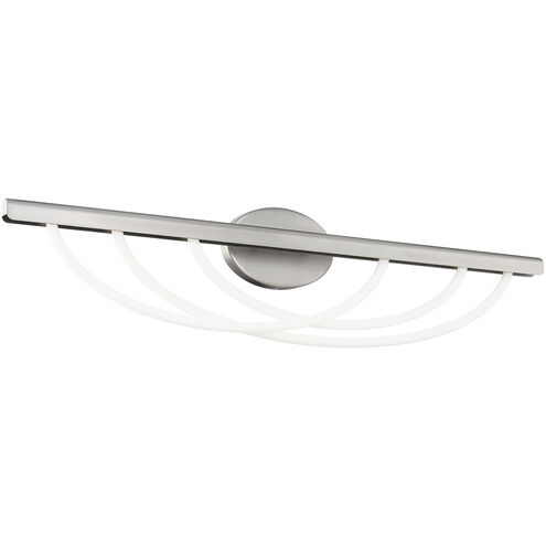 Swoop 1 Light 34 inch Brushed Nickel Bath Vanity Light Wall Light