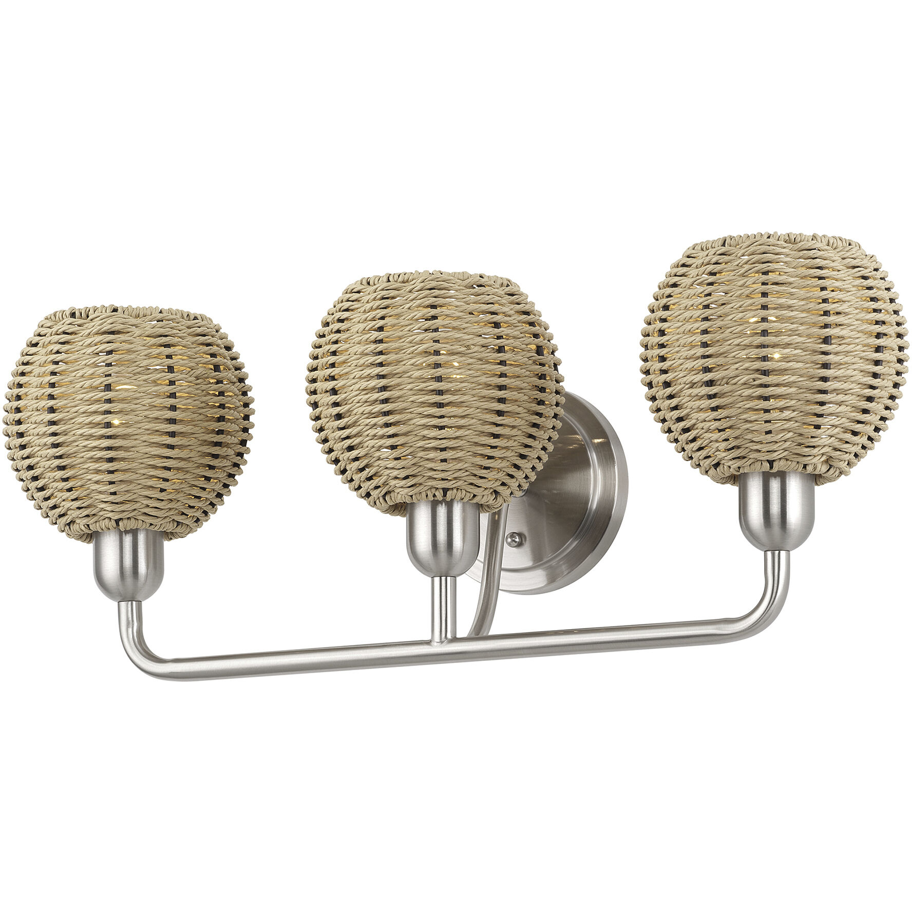 Summervine 3 Light 23.5 inch Brushed Nickel Vanity Wall Sconce Wall Light