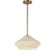 Alora Mood Krysta 1 Light 12.13 inch Brushed Gold Pendant Ceiling Light