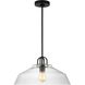 Drew & Jonathan Scott Payton 1 Light 20 inch Midnight Black Pendant Ceiling Light
