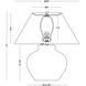 Caserta 21 inch 150.00 watt Brown Table Lamp Portable Light
