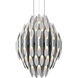 Chimes 90 Light 24.25 inch Polished Chrome Pendant Ceiling Light