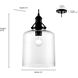 Khrisa 1 Light 10 inch Matte Black Pendant Ceiling Light