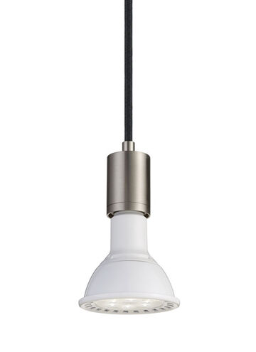 SoCo 1 Light 2 inch Chrome Line-Voltage Pendant Ceiling Light