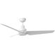Ruhlmann 52 inch Matte White Indoor/Outdoor Smart Ceiling Fan