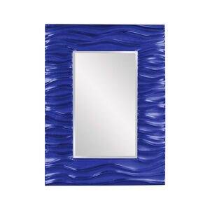 Zenith 39 X 31 inch Glossy Royal Blue Wall Mirror
