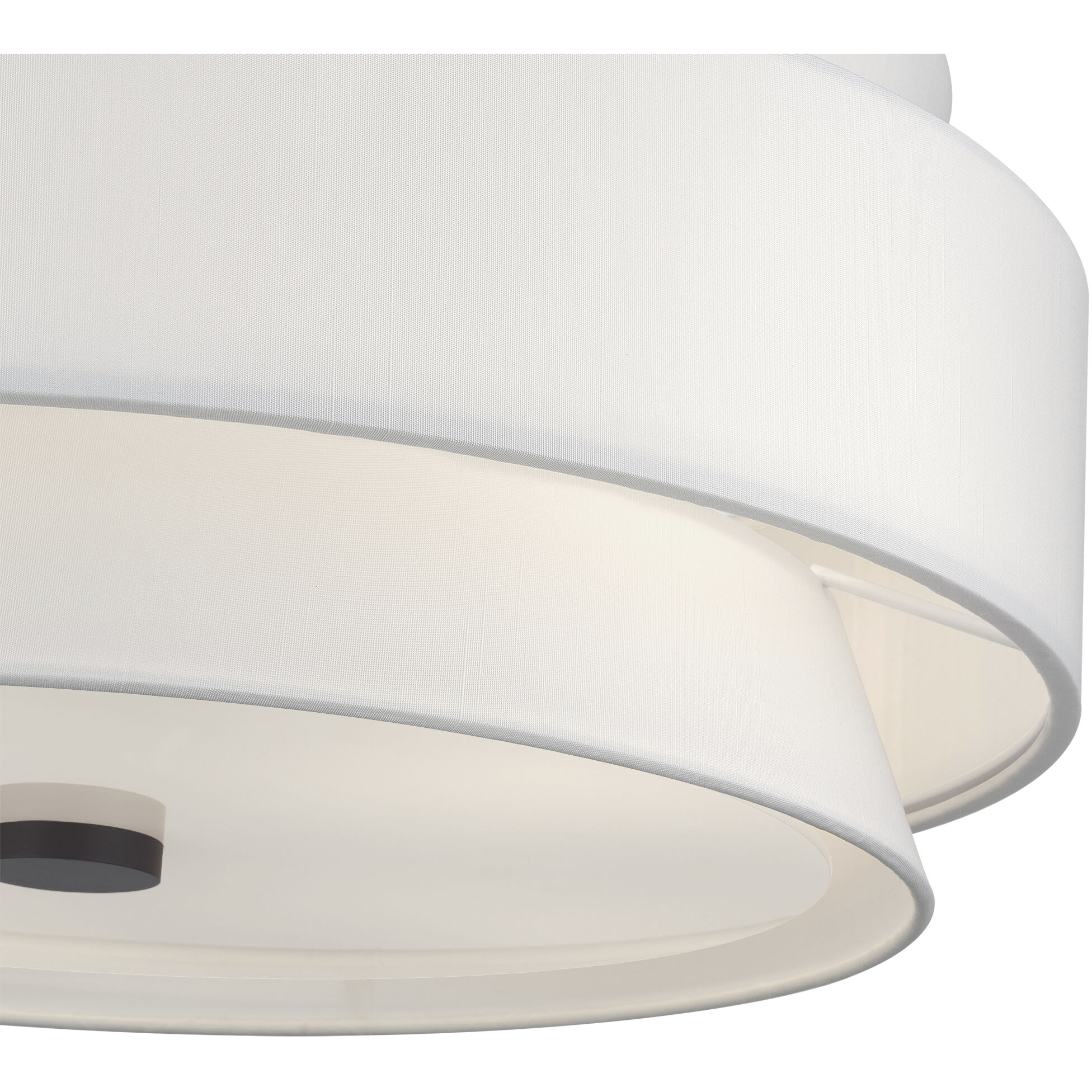 Fontana 5 Light 21 inch Bronze Semi-Flush Ceiling Light