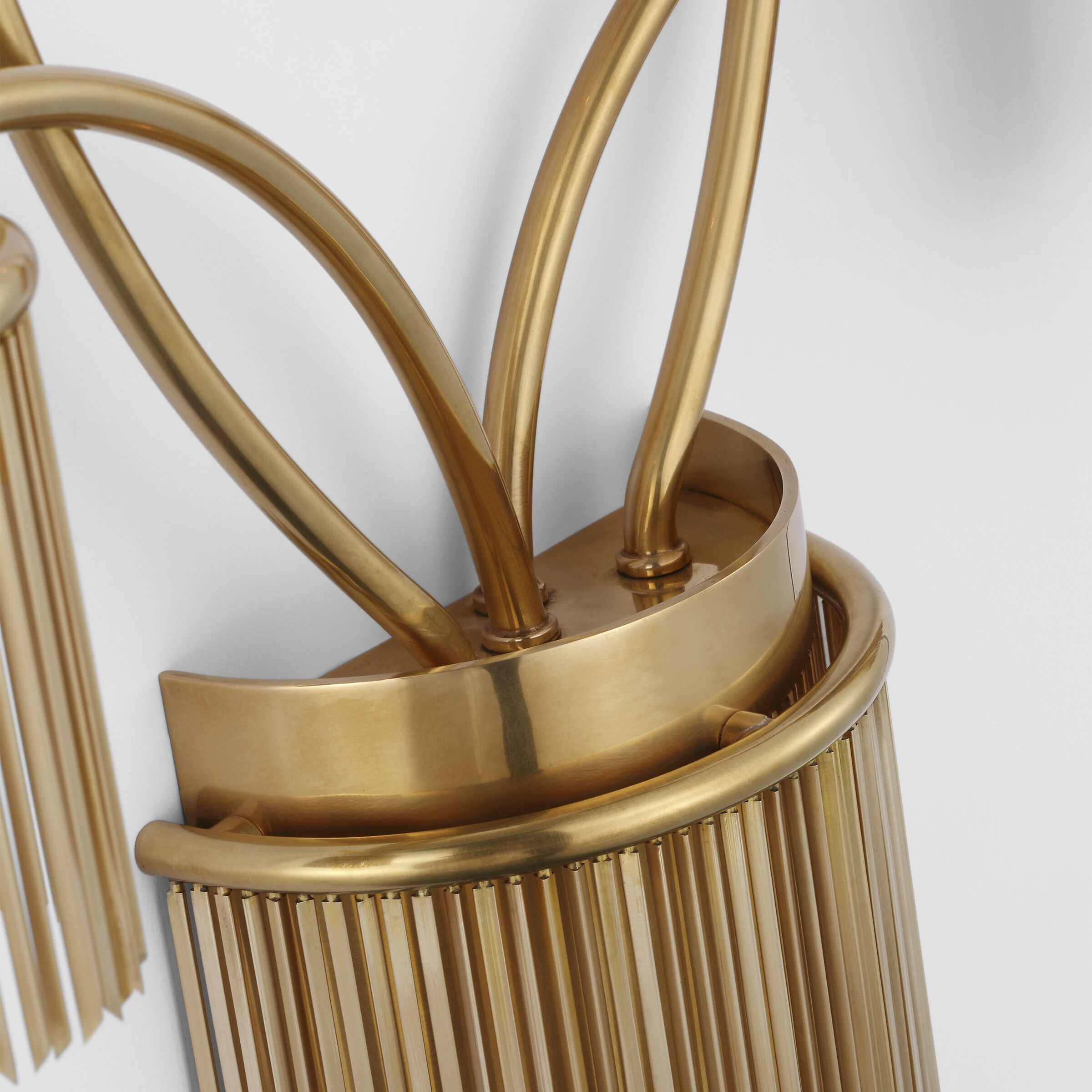 Fisher Weisman Sutton LED 16.75 inch Antique-Burnished Brass Sconce Wall Light