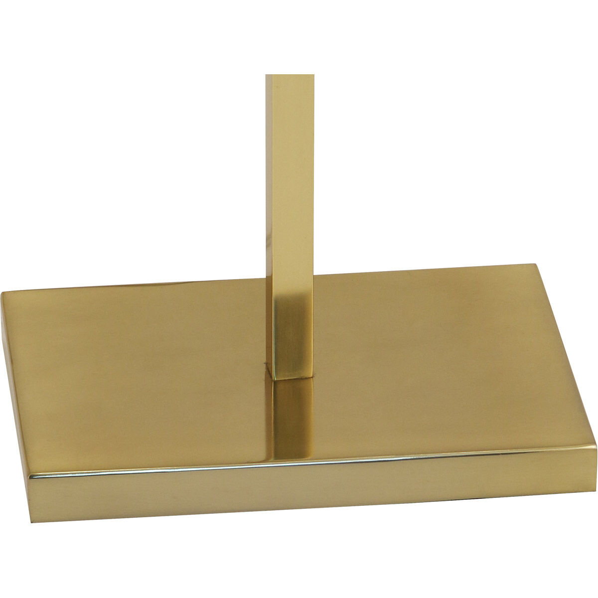 Lincoln 63 inch 150 watt Modern Brass Floor Lamp Portable Light in Black With Matte Gold