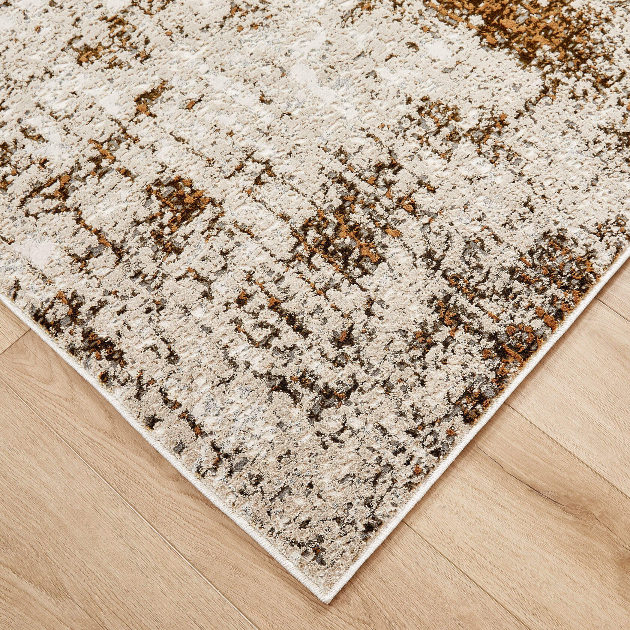 Artema 36 X 24 inch Gold Rug in 2 x 3