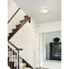 Avoca 1 Light 5 inch Satin Nickel Flush Mount Ceiling Light