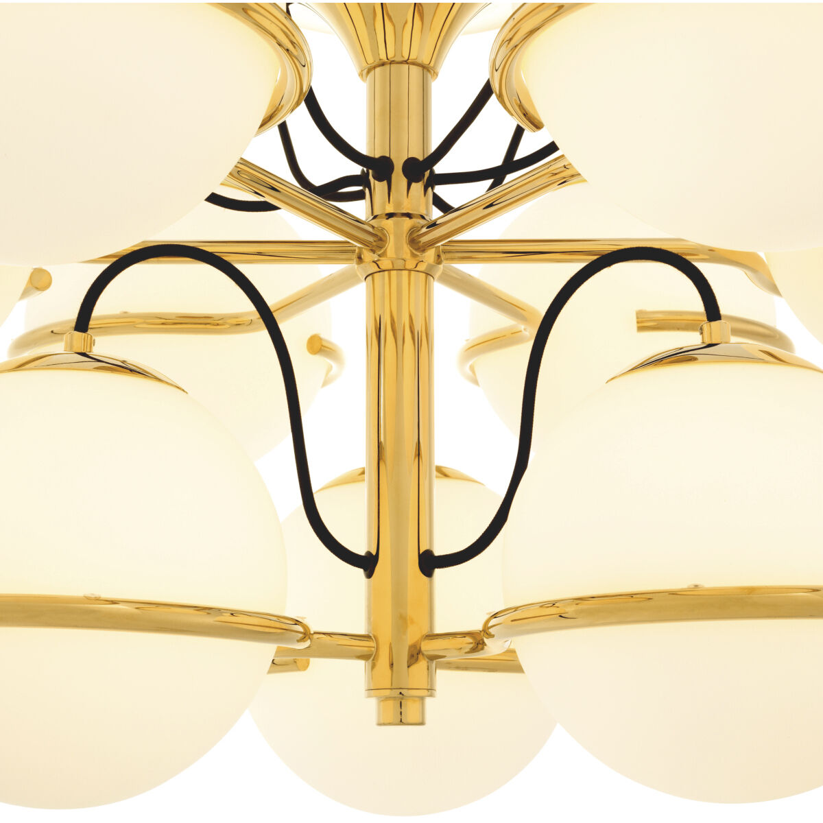Nerano 9 Light 31.5 inch Gold Ceiling Lamp Ceiling Light