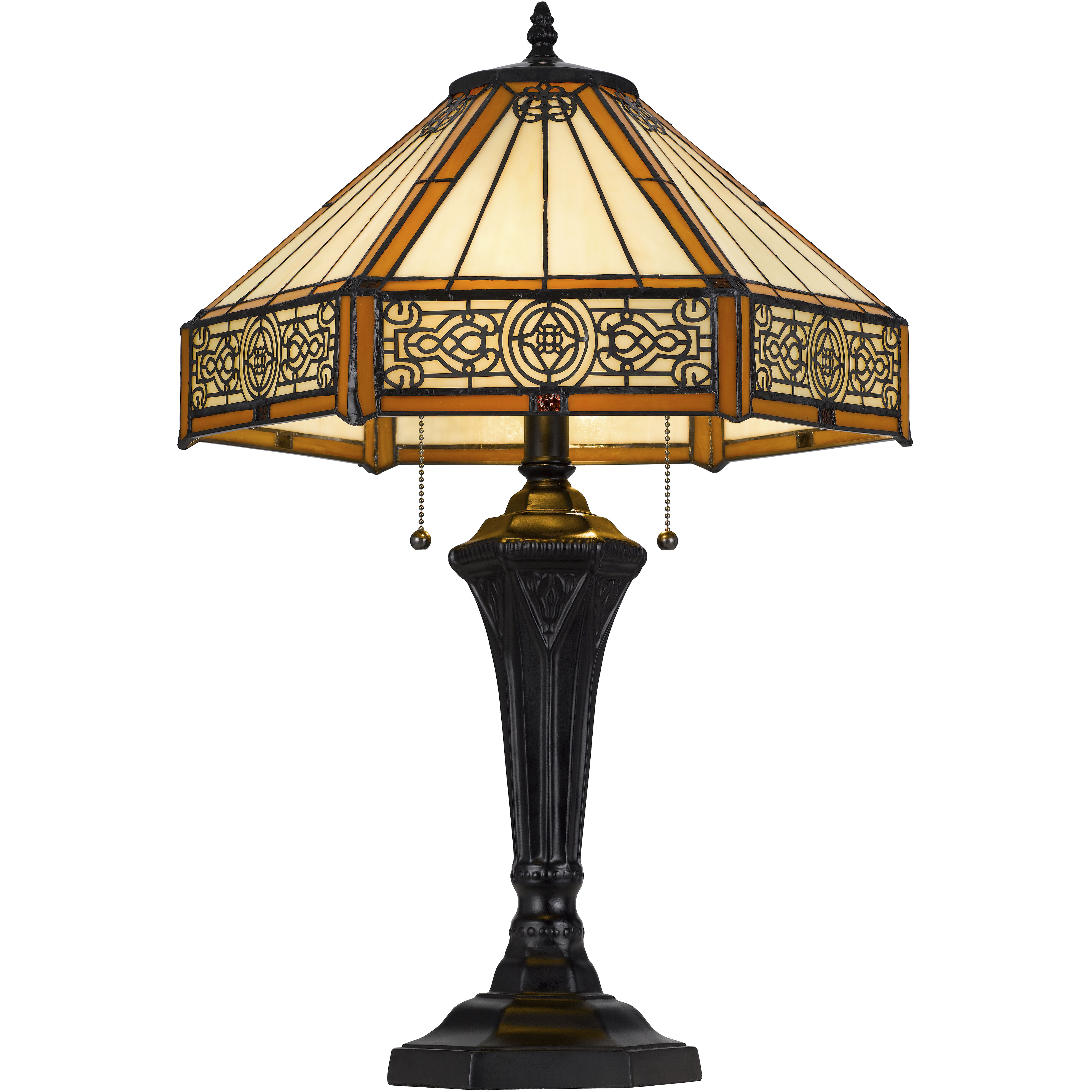 3112 Tiffany 24 inch 60.00 watt Dark Bronze Table Lamp Portable Light