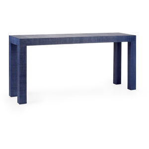 Jamie Merida 64 inch Blue Lacquer Console Table
