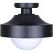 Baylor 1 Light 11 inch Black Outdoor Ceiling Lantern