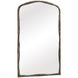 Hammered Arch 40 X 24 inch Plated Antique Nickel Mirror