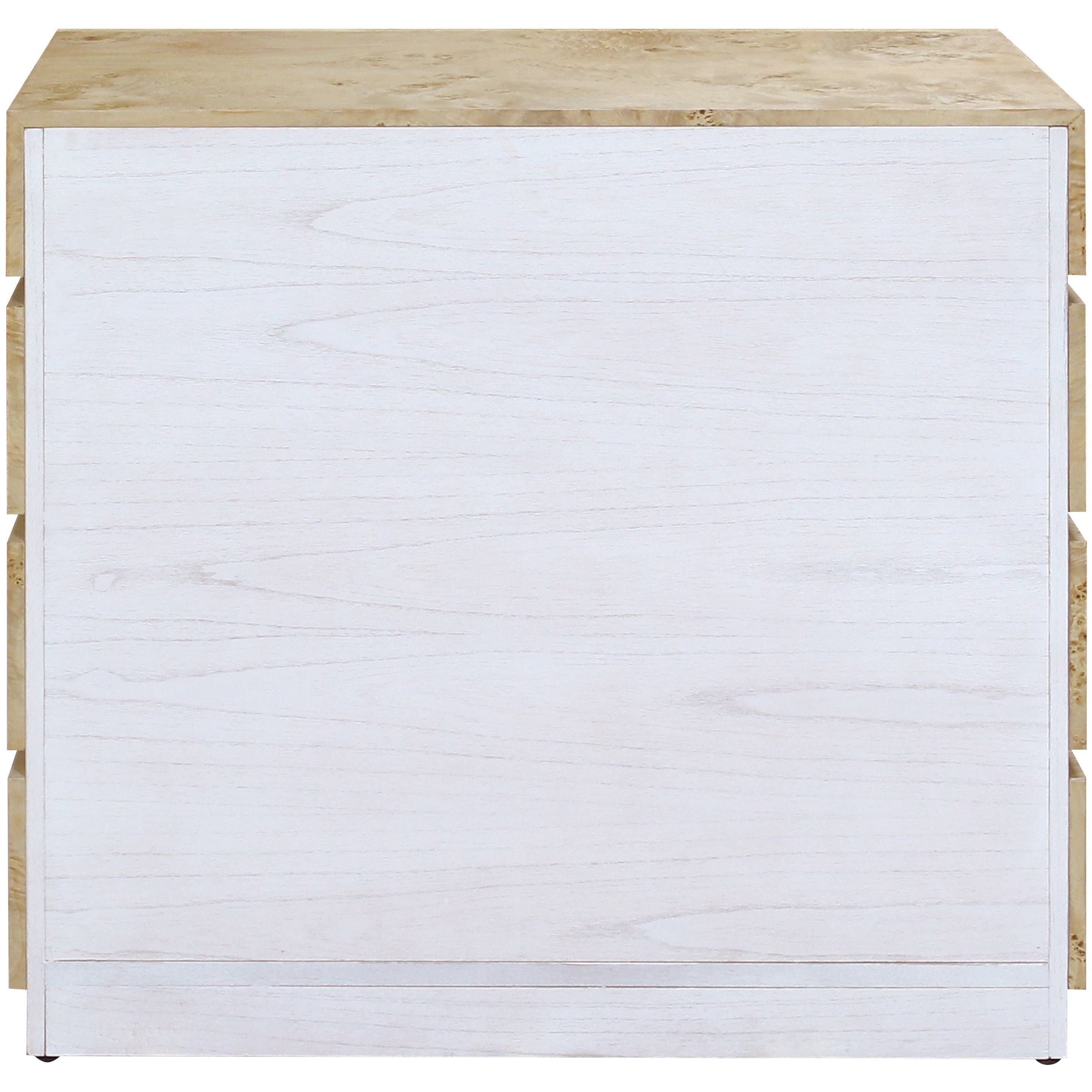 Bromo Bleached Burl Chest