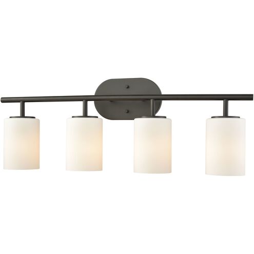 Pemlico 4 Light 28 inch Oil Rubbed Bronze Vanity Light Wall Light