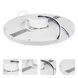 ModPLUS LED 9 inch Brushed Steel Flush Mount Ceiling Light, Round