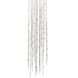 Constellation LED 25 inch Satin Nickel Chandelier Ceiling Light in 3000K, Clear, Standard Suspension
