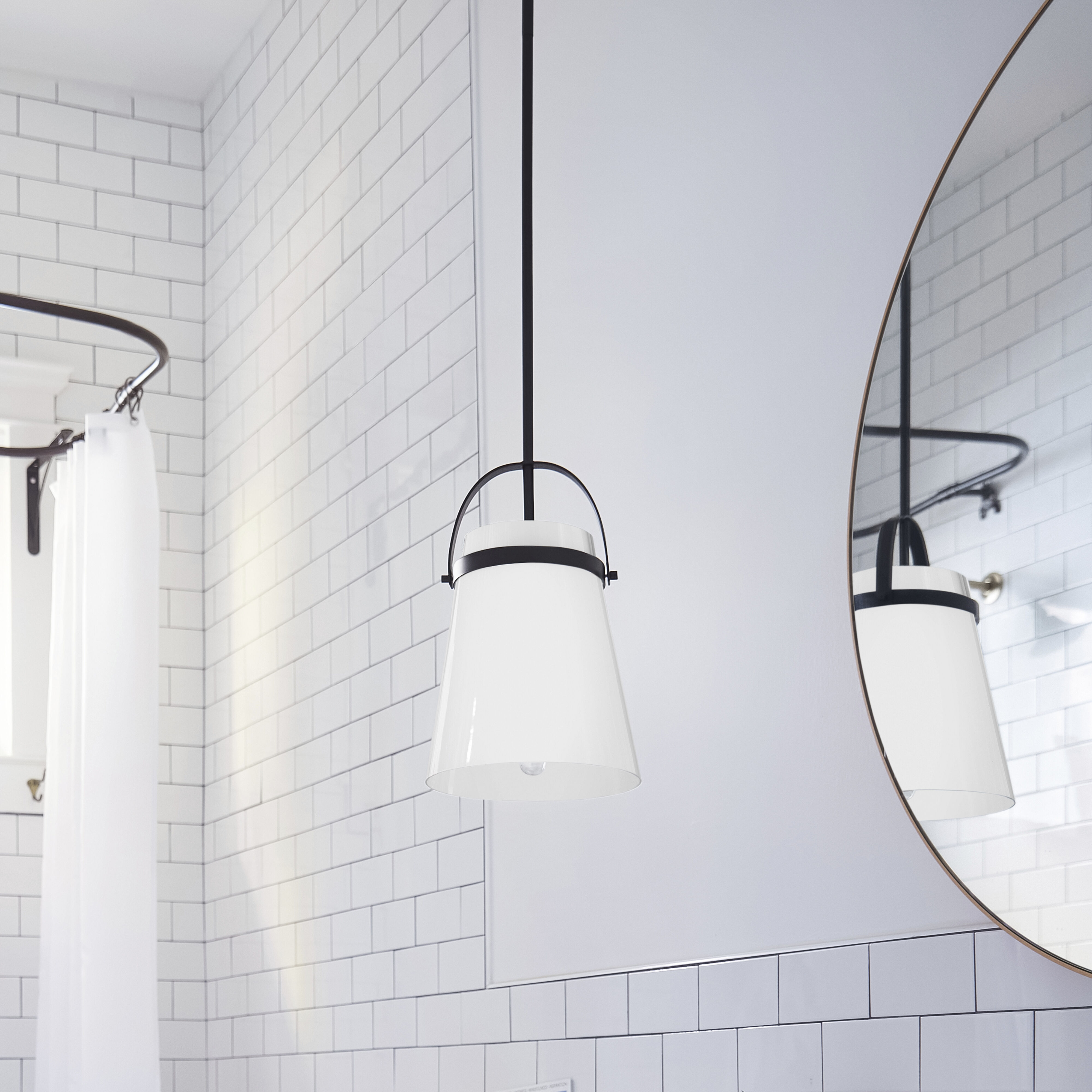 Tori LED 11.5 inch Black Pendant Ceiling Light