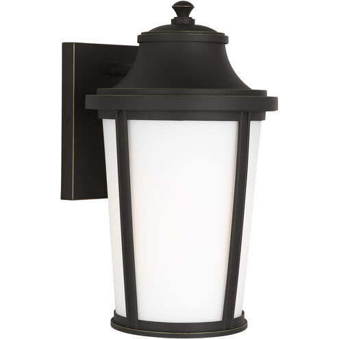 Portola 1 Light 14 inch Antique Bronze Outdoor Wall Lantern, Medium