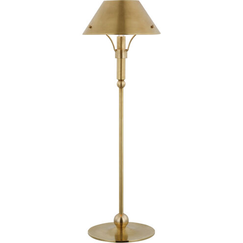 Thomas O'Brien Turlington 26.75 inch 6.5 watt Hand-Rubbed Antique Brass Table Lamp Portable Light, Medium