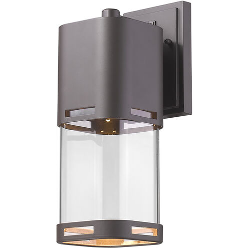 Lestat Outdoor Wall Light in 3.2, Deep Bronze