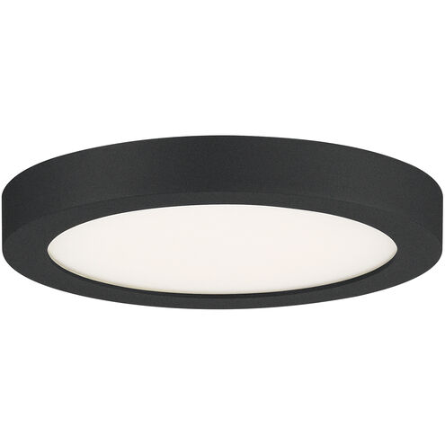 Outskirts 8 inch Earth Black Flush Mount Ceiling Light