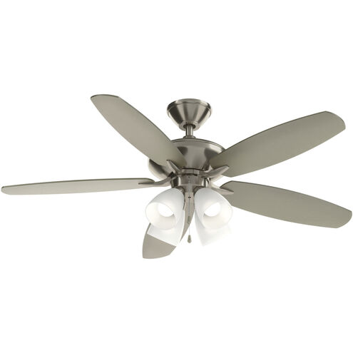 Renew Premier 52 inch Brushed Stainless Steel with Silver Blades Ceiling Fan