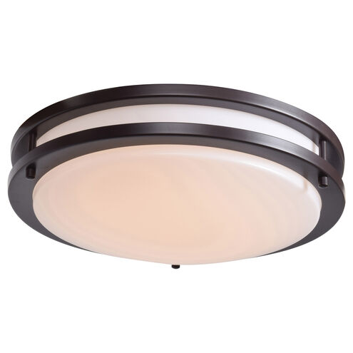 Solero LED 12 inch Bronze Flush Mount Ceiling Light