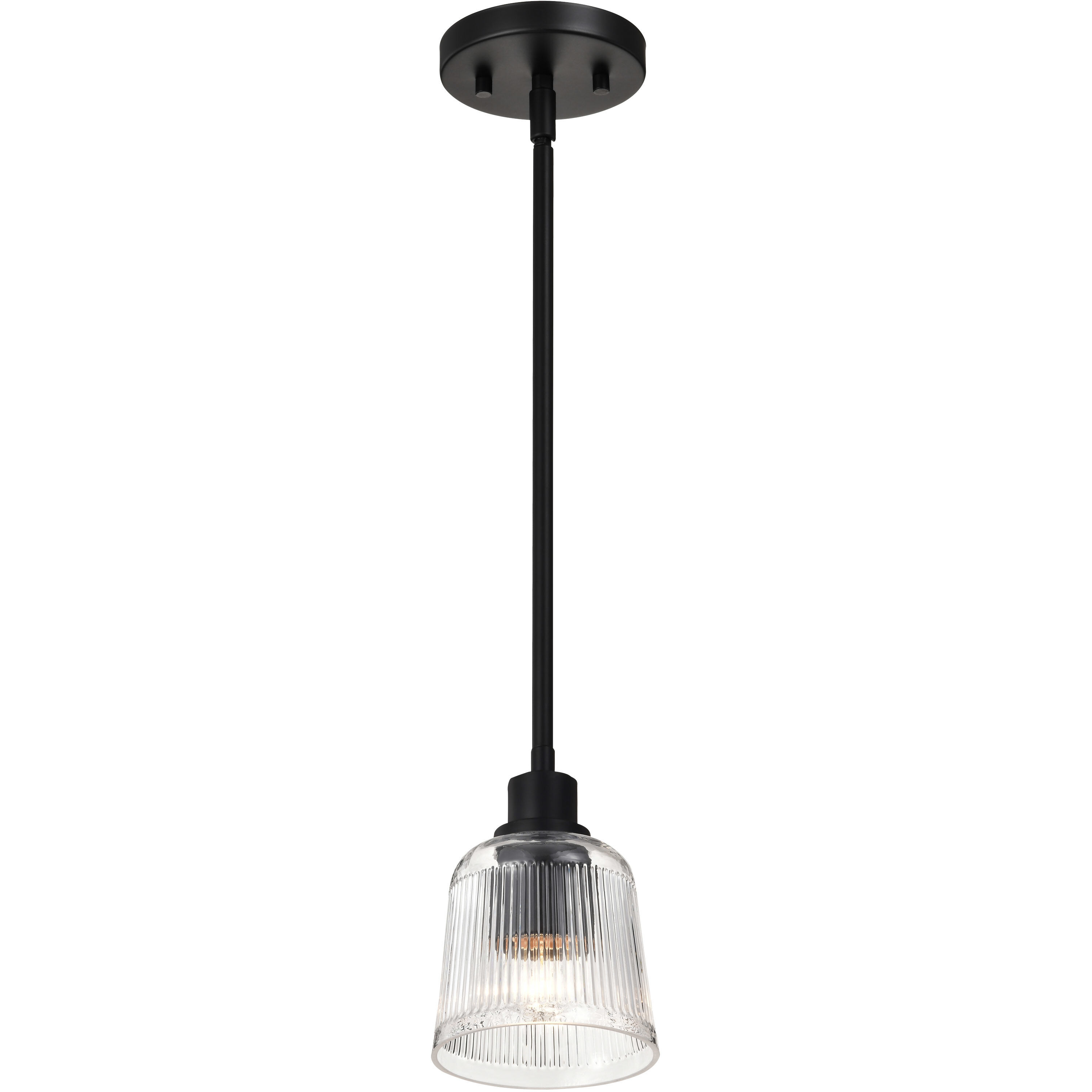 Grayson 5 inch Matte Black Pendant Ceiling Light