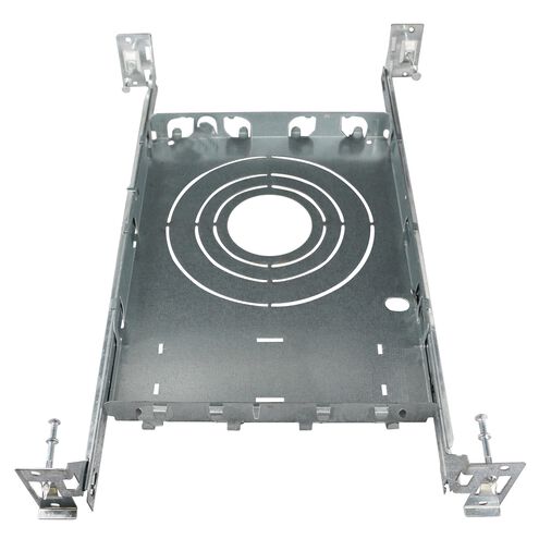 Universal Silver Downlight Pre-Mounting Frame, New Construction