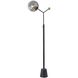 Dusk 62 inch 40.00 watt Black Floor Lamp Portable Light