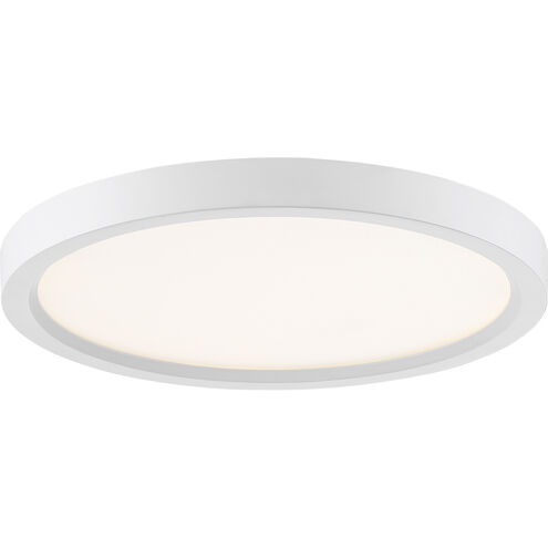 Outskirts LED 11 inch Fresco Flush Mount Ceiling Light in Italian Fresco