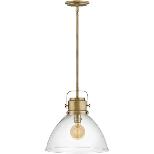 Malone 1 Light 15.5 inch Heritage Brass Indoor Pendant Ceiling Light