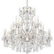 Century 28 Light 42.5 inch Antique Silver Chandelier Ceiling Light