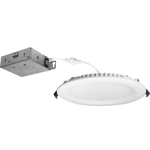 Can-less LED Matte Powder White Recessed