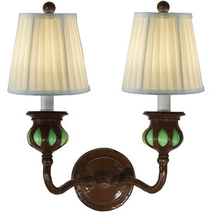 Springdale 2 Light 15 inch Antique Bronze Wall Sconce Wall Light