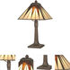 Evelyn 14 inch 60.00 watt Antique Bronze Table Lamp Portable Light