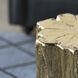 Golden 20 inch Gold Stool