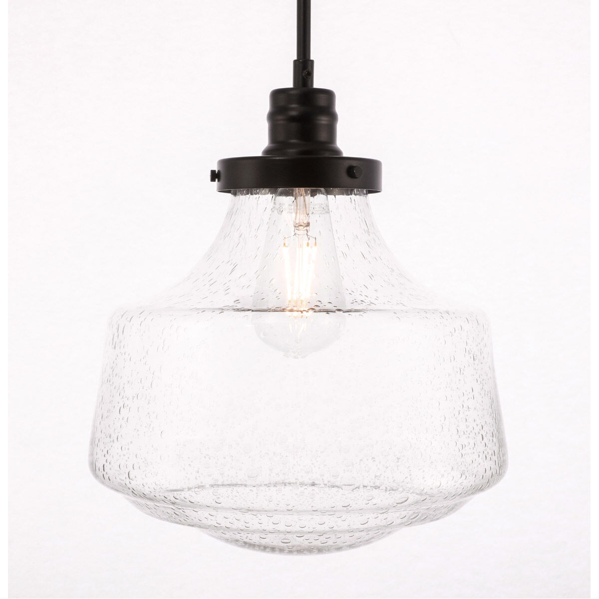 Lyle 1 Light 11 inch Black Pendant Ceiling Light