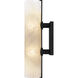 Curran Wall Sconce Wall Light in Matte Black, Small
