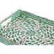Anita Green Tray, Rectangular
