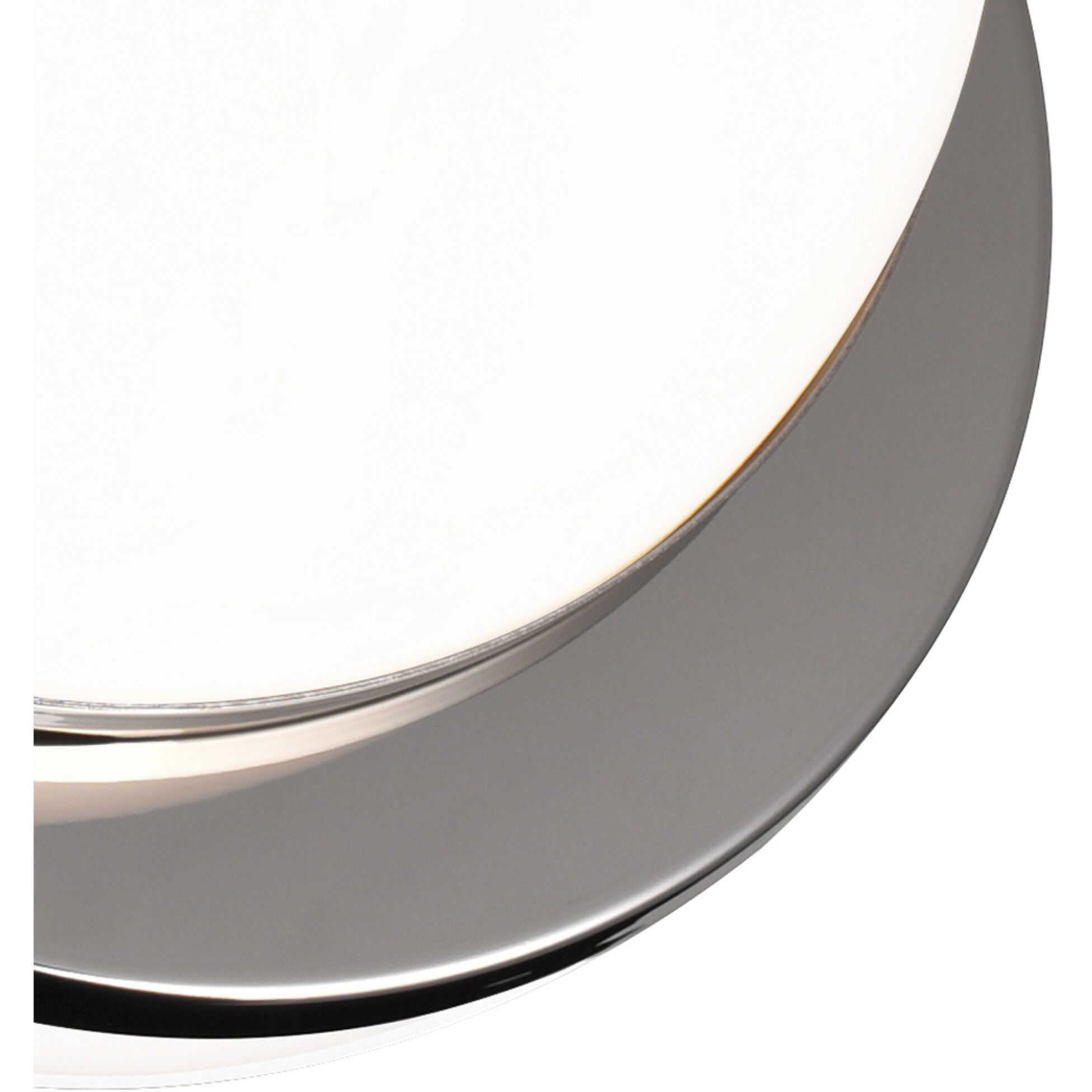 Gemini LED 10 inch Polished Nickel Mini Pendant Ceiling Light