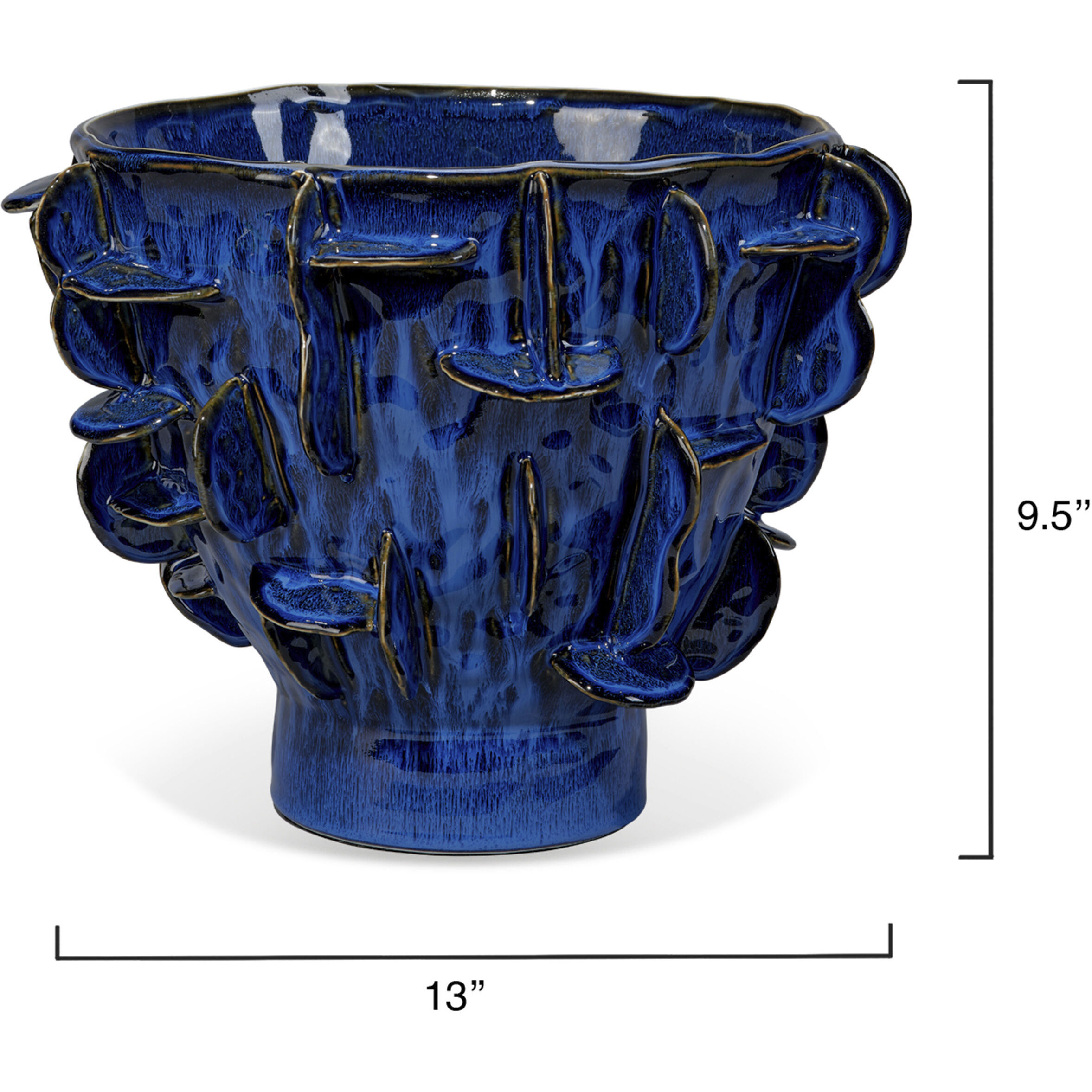Helios 13 X 9.5 inch Vase
