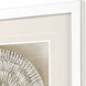 Emboss Beauty Beige and Metallic and Neutral and Rust Framed Art, Propac